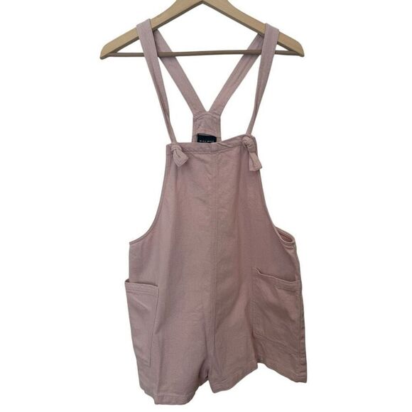 Miou Muse Washed Romper Pink Strawberry Size L - Picture 2 of 7